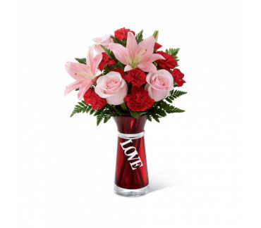 Le bouquet Tiens mon coeur